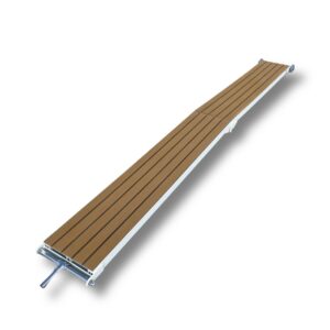 Πασαρέλα Αλουμινίου με αυτοκόλλητο TEAK